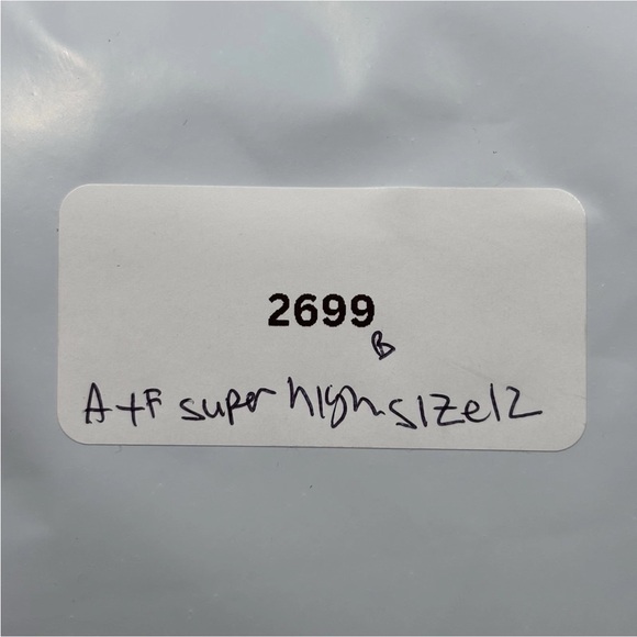 American Eagle Denim Super High-Rise Jegging Women 12 Light Blue Distressed - Picture 11 of 11